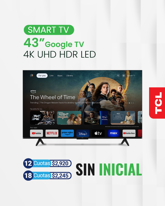 Smart TV TCL Google TV